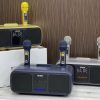 Loa karaoke mini SD-318 kèm 2 micro ko dây - Hình ảnh 2