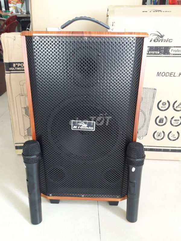 Loa karaoke Kiomic K88 kèm 2 micro không dây