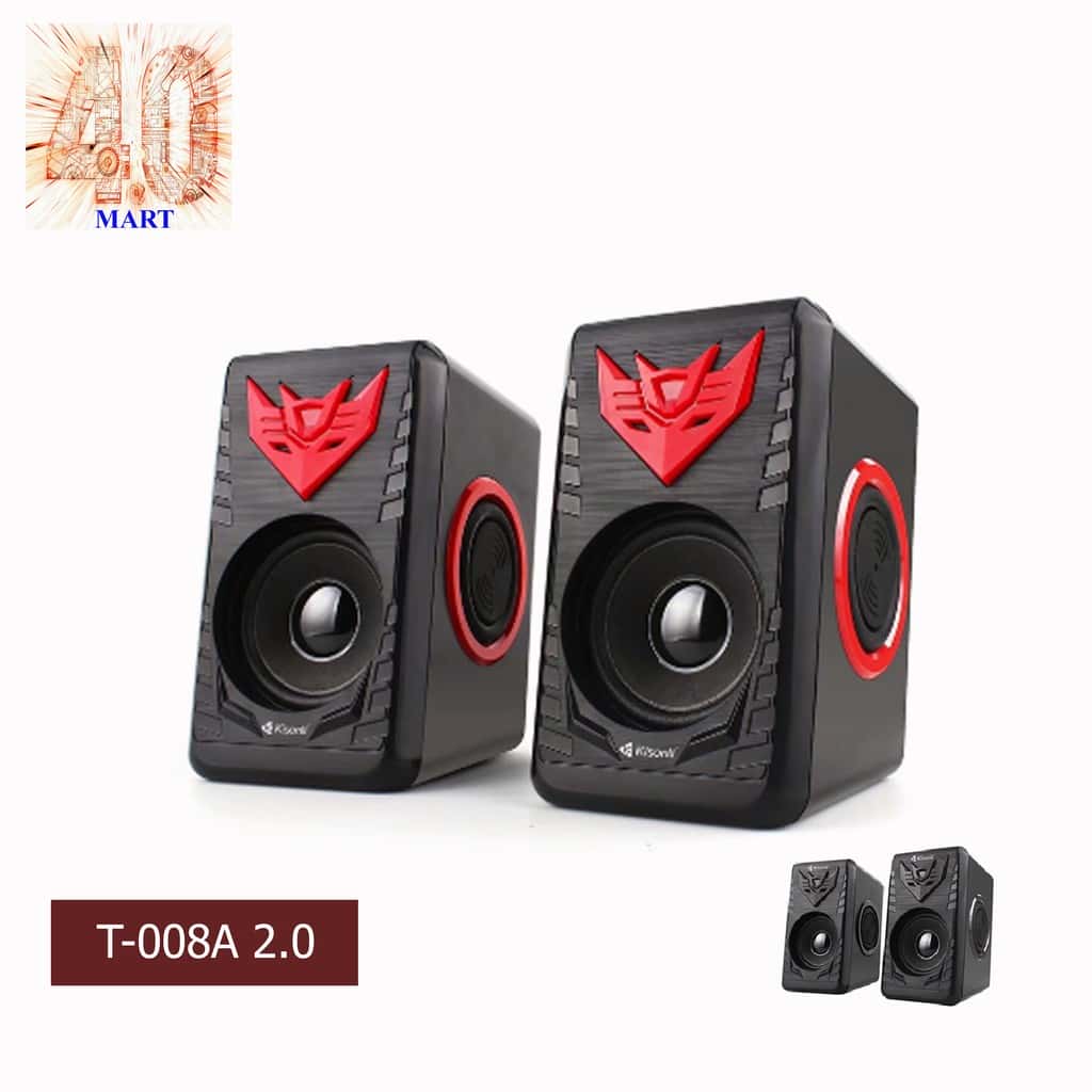 100faef431b90f128cfbc2b3b388afb7 Loa Vi Tính Kisonli T-008A 2.0 ( Màu ngẫu nhiên ) | Shopee Việt Nam