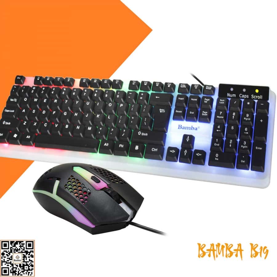 Mua Combo Phím Chuột Có Dây BAMBA B19 Led Giá Rẻ Bán Sỉ Lẻ Toàn Quốc Tháng  Mười 2023 | Gia Dụng Đức Duy