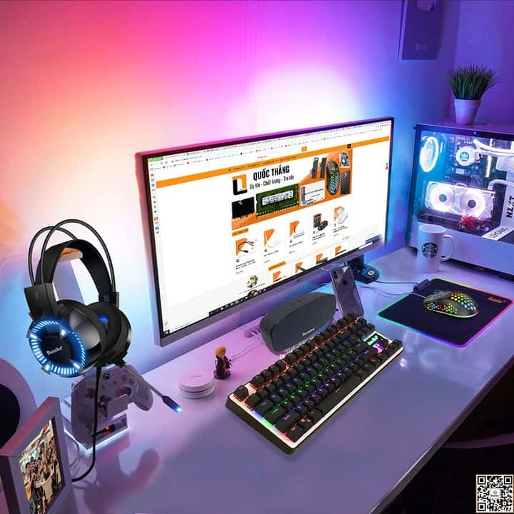 Bàn phím cơ Bamba B18 thiết kế đẹp mắt, chuẩn gaming