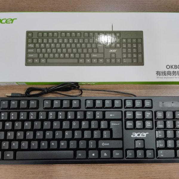 Bàn phím máy tính có dây ACER OKB020 USB CHÍNH HÃNG