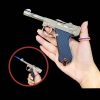 Bật lửa hình khẩu súng Luger P08 lửa kim (khè chống gió)