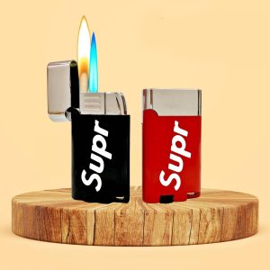 Bật lửa Supreme 2 chế độ lửa (lửa ngọn và lửa kim) - (xài gas)