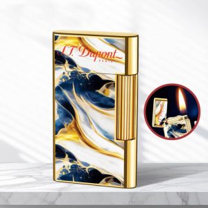 Bật lửa Dupont vân đá M-75 dùng xăng