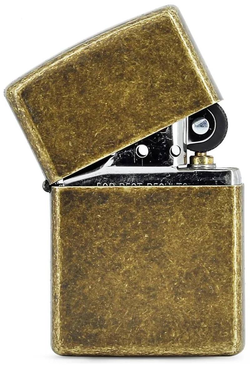 Hột Quẹt Zippo Đồng Cổ 3 Màu
