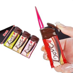 Bật lửa khè hình cây kẹo chocolate kẹo socola xài gas