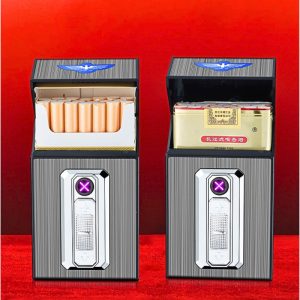 Hộp thuốc kiêm bật lửa điện tia plasma