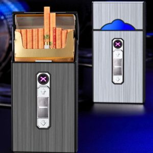 Hộp thuốc điếu dai Focus kiêm bật lửa plasma
